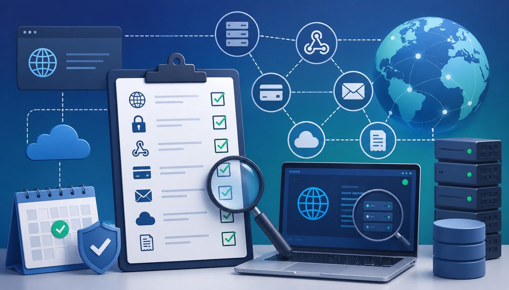 Payment dependency inventory before DNS migration