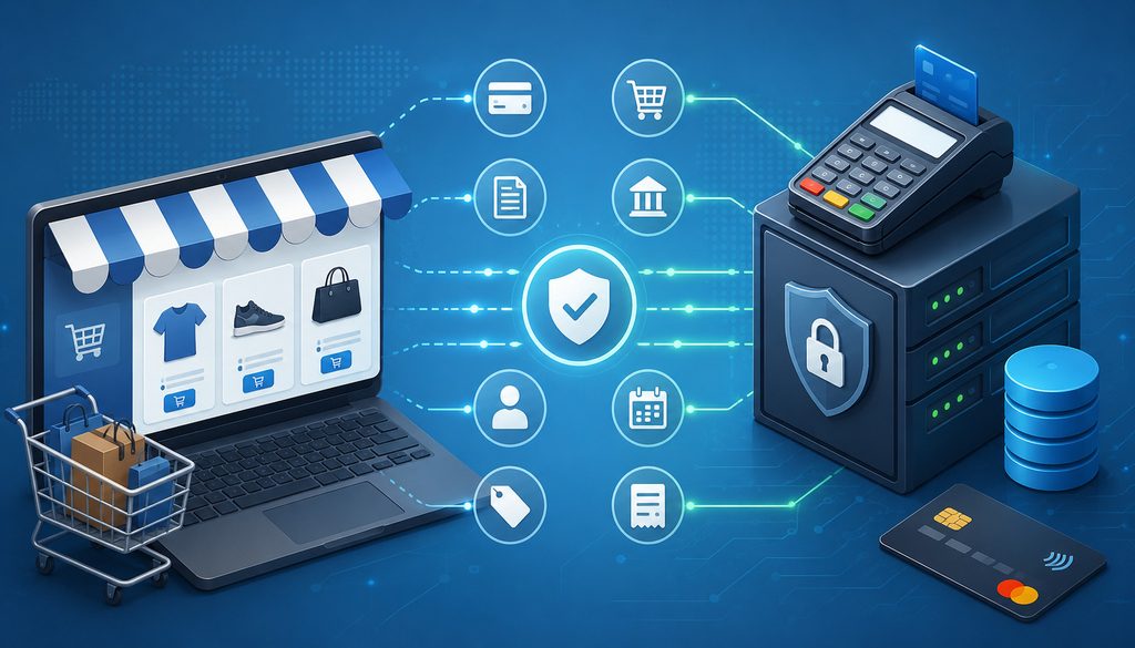 Storefront and payment gateway integration preserving transaction IDs